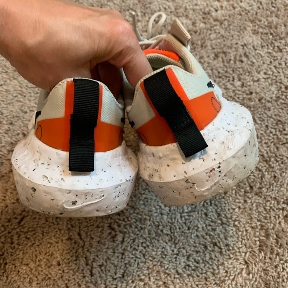 Nike Crater Impact Light Bone Bright Crimson Sneakers Athletic Shoes Size 8,5 - Picture 12 of 15